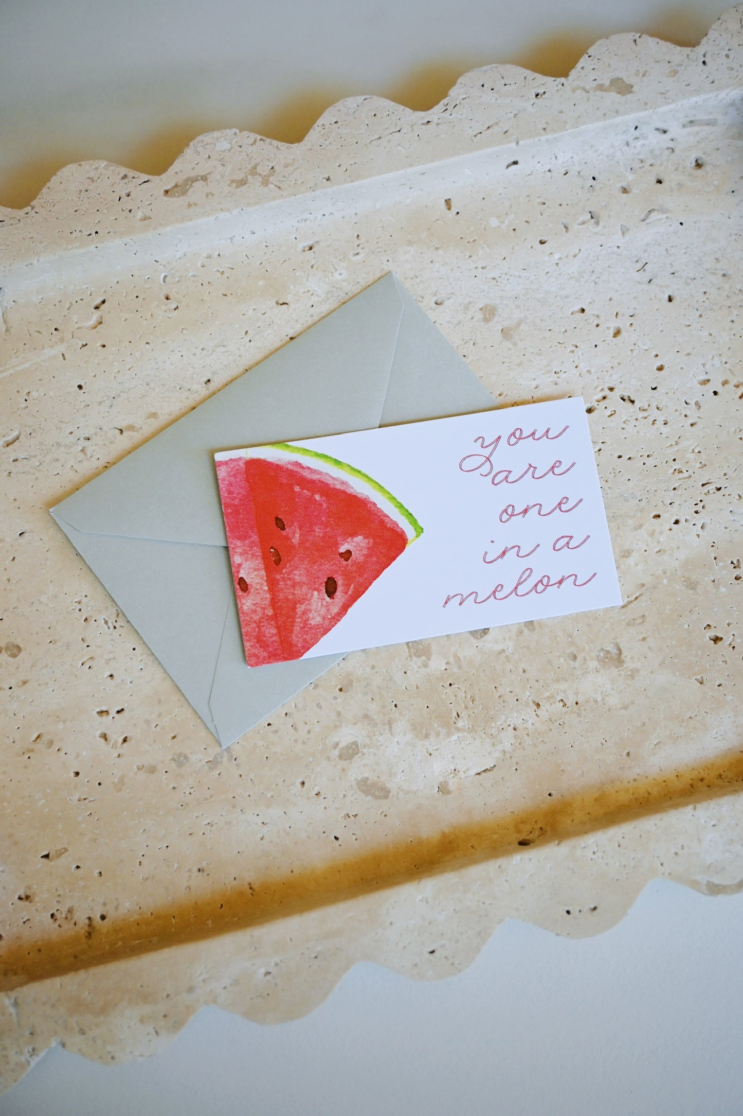 Fruit Themed Gift Card Tags - Set of 5 (includes envelopes)