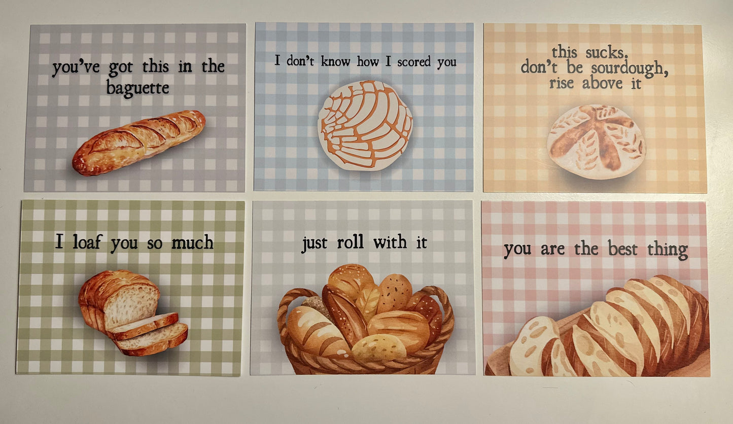 Breadwinner Notecard Set of 6