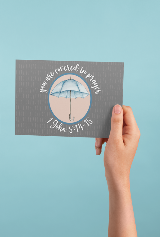 You Are Covered In Prayer Notecard Set of 5