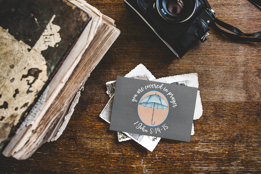 You Are Covered In Prayer Notecard