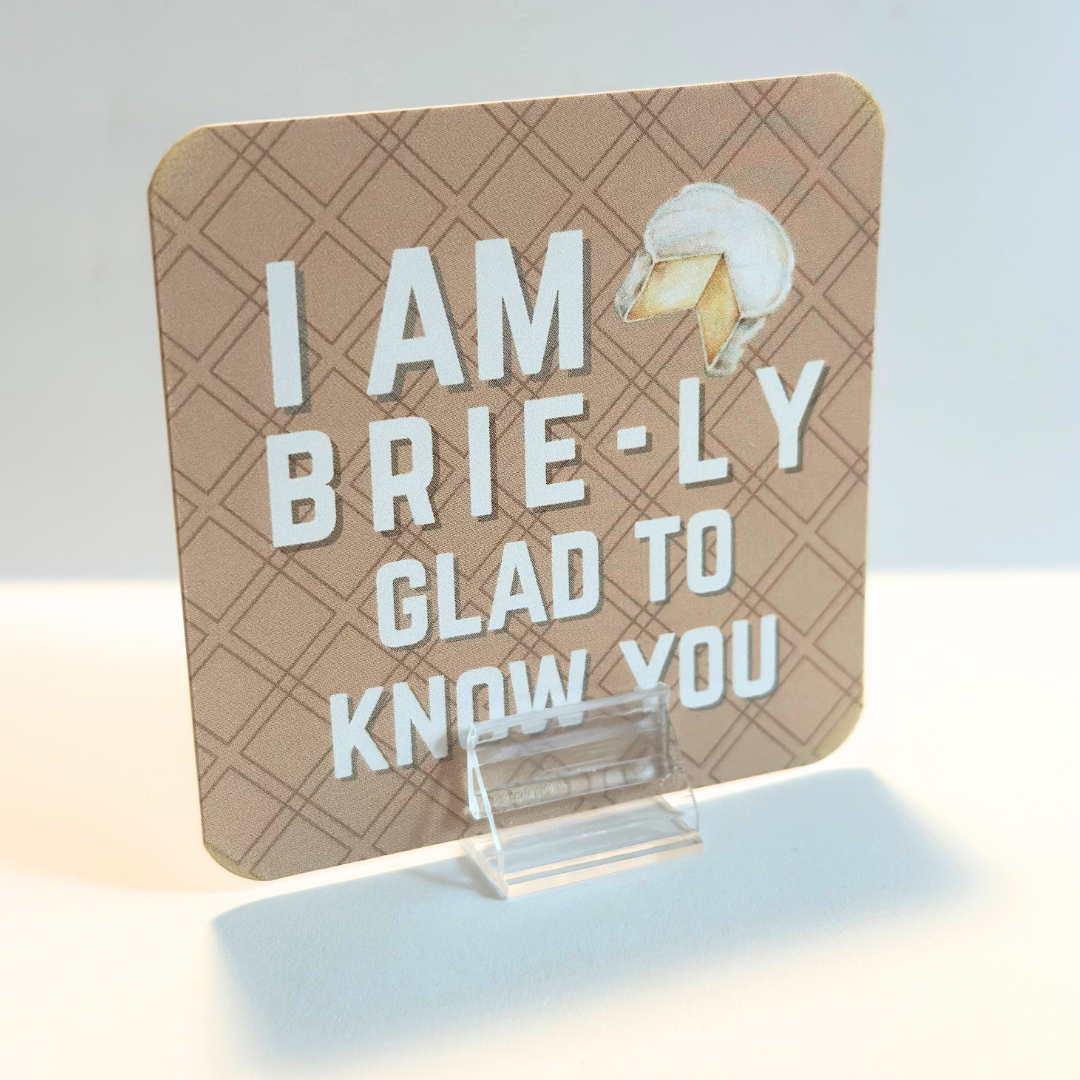 CharCUTErie Cards- Set of 10 with stands