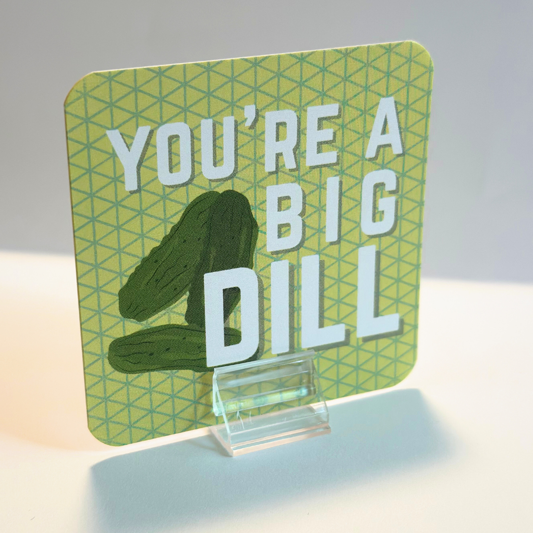 CharCUTErie Cards- Set of 10 with stands