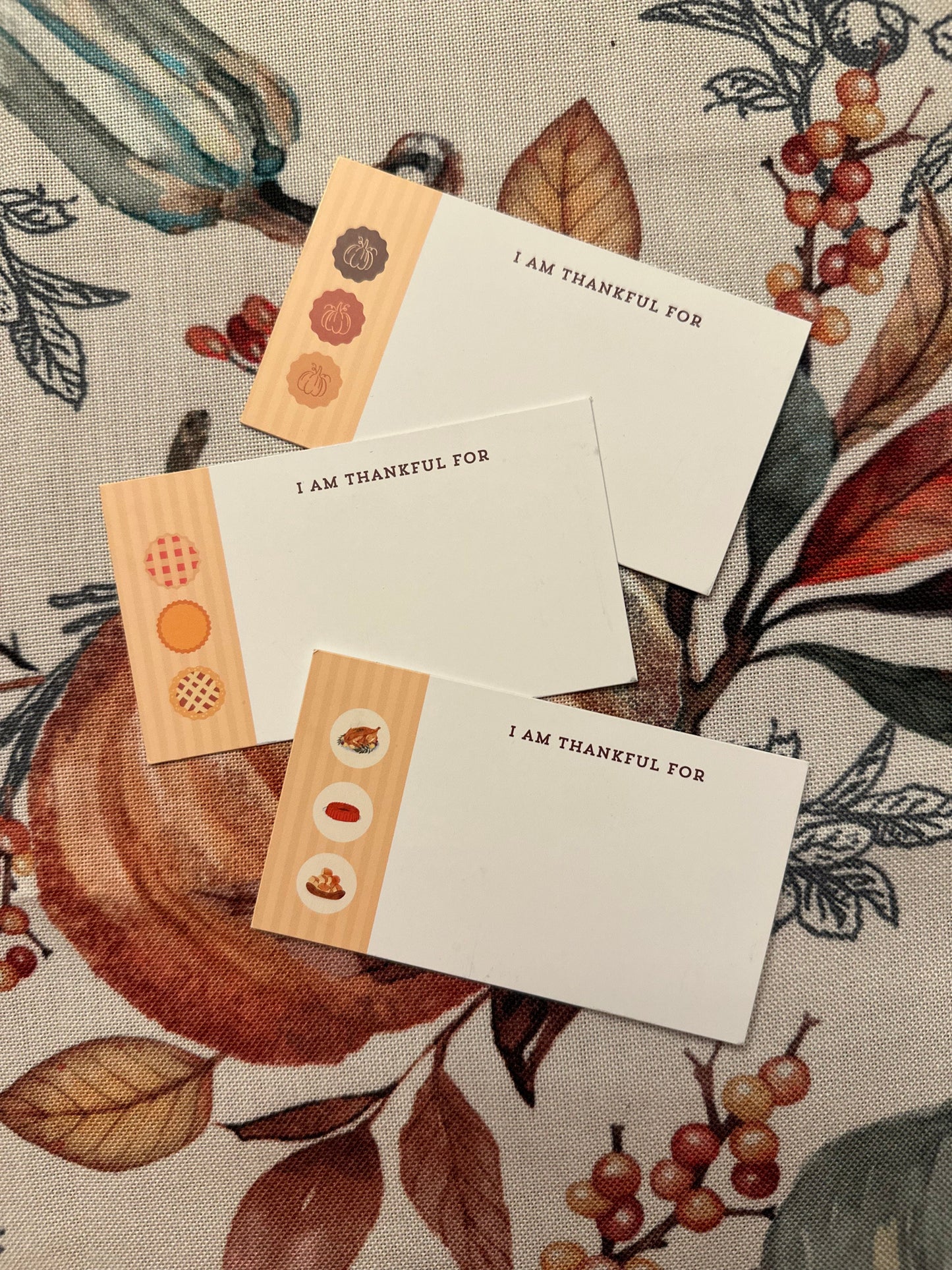 Pumpkin - Thankful Card Set of 10