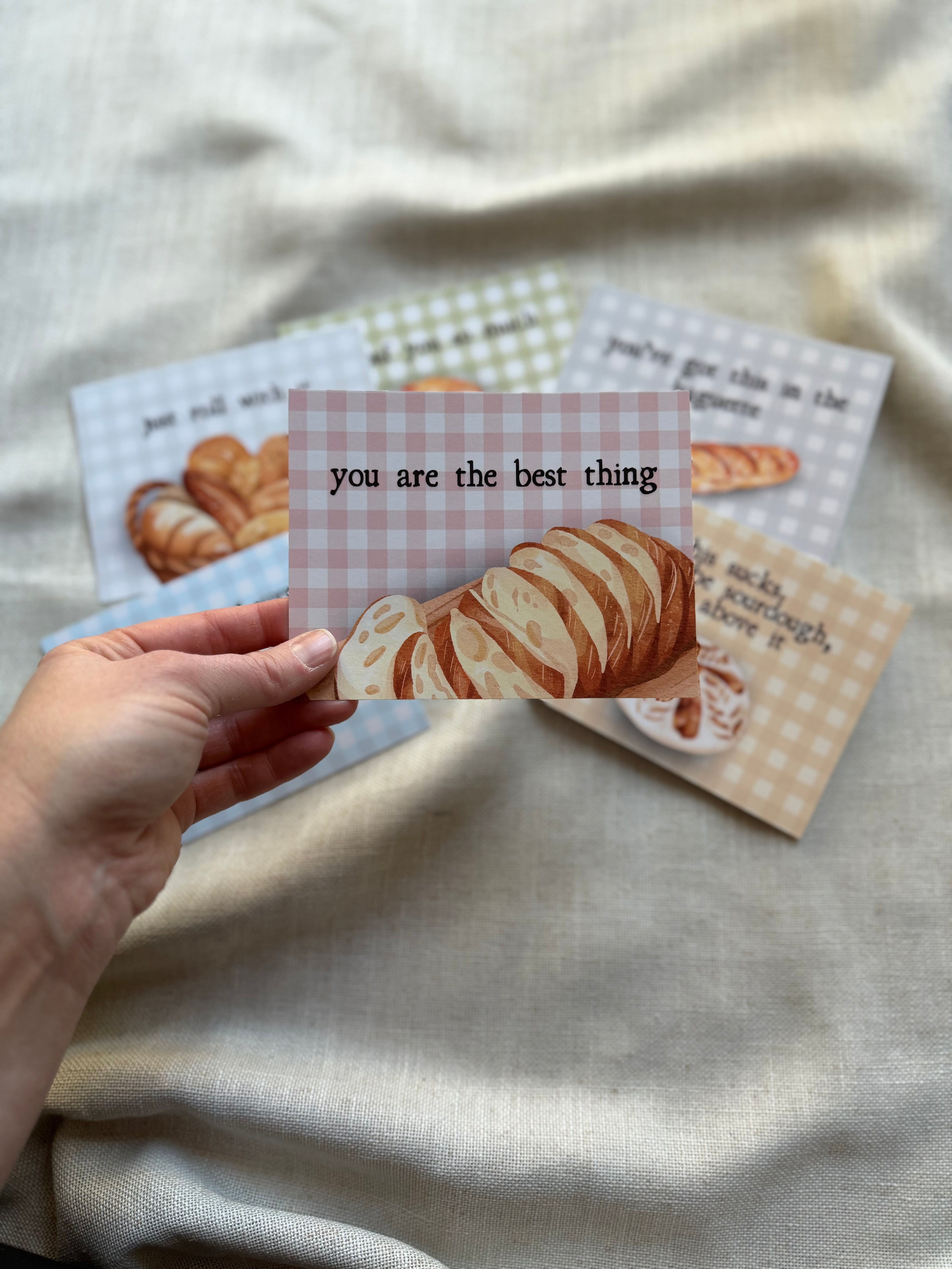 Breadwinner Notecard Set of 6