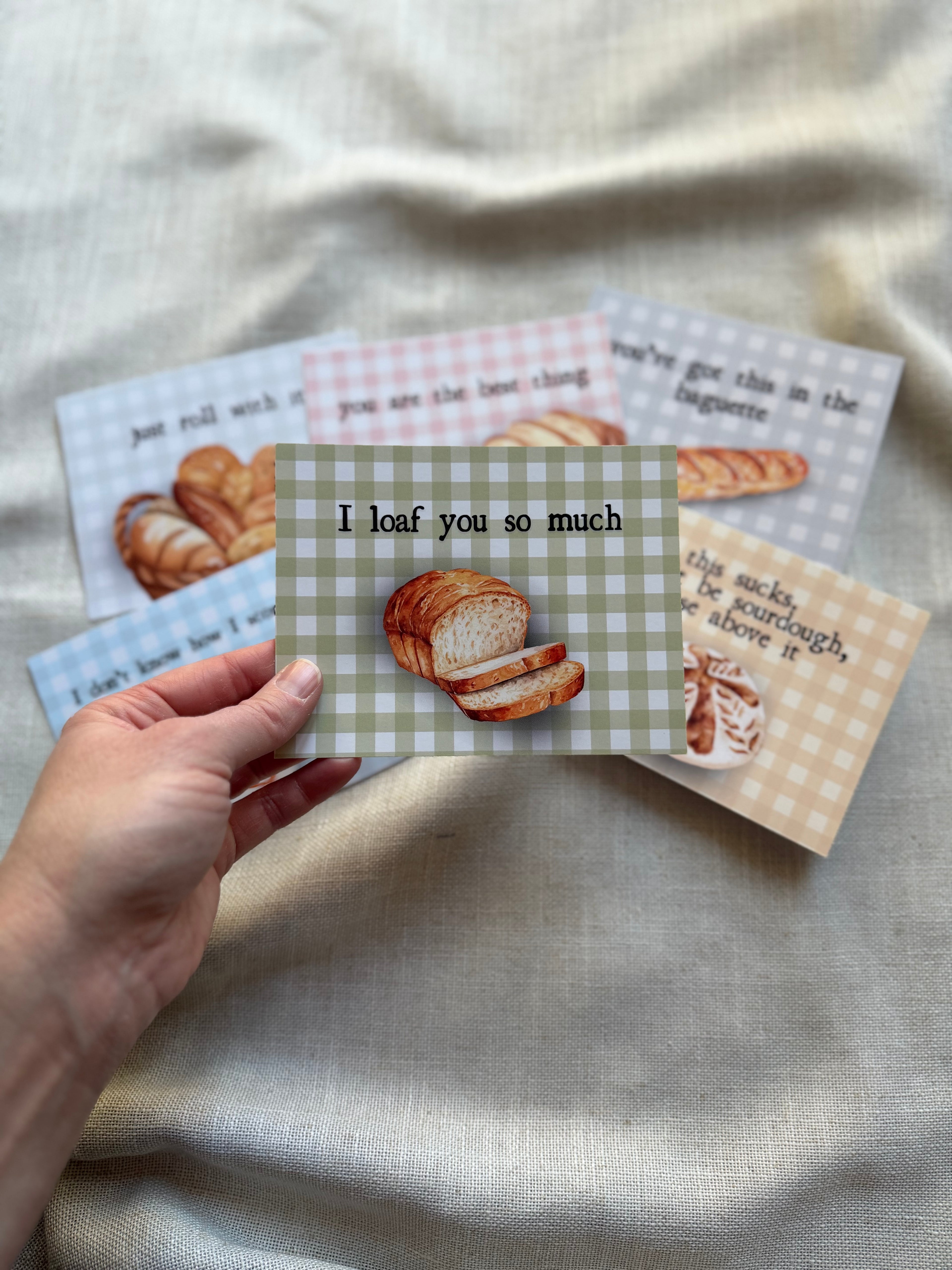 Breadwinner Notecard Set of 6
