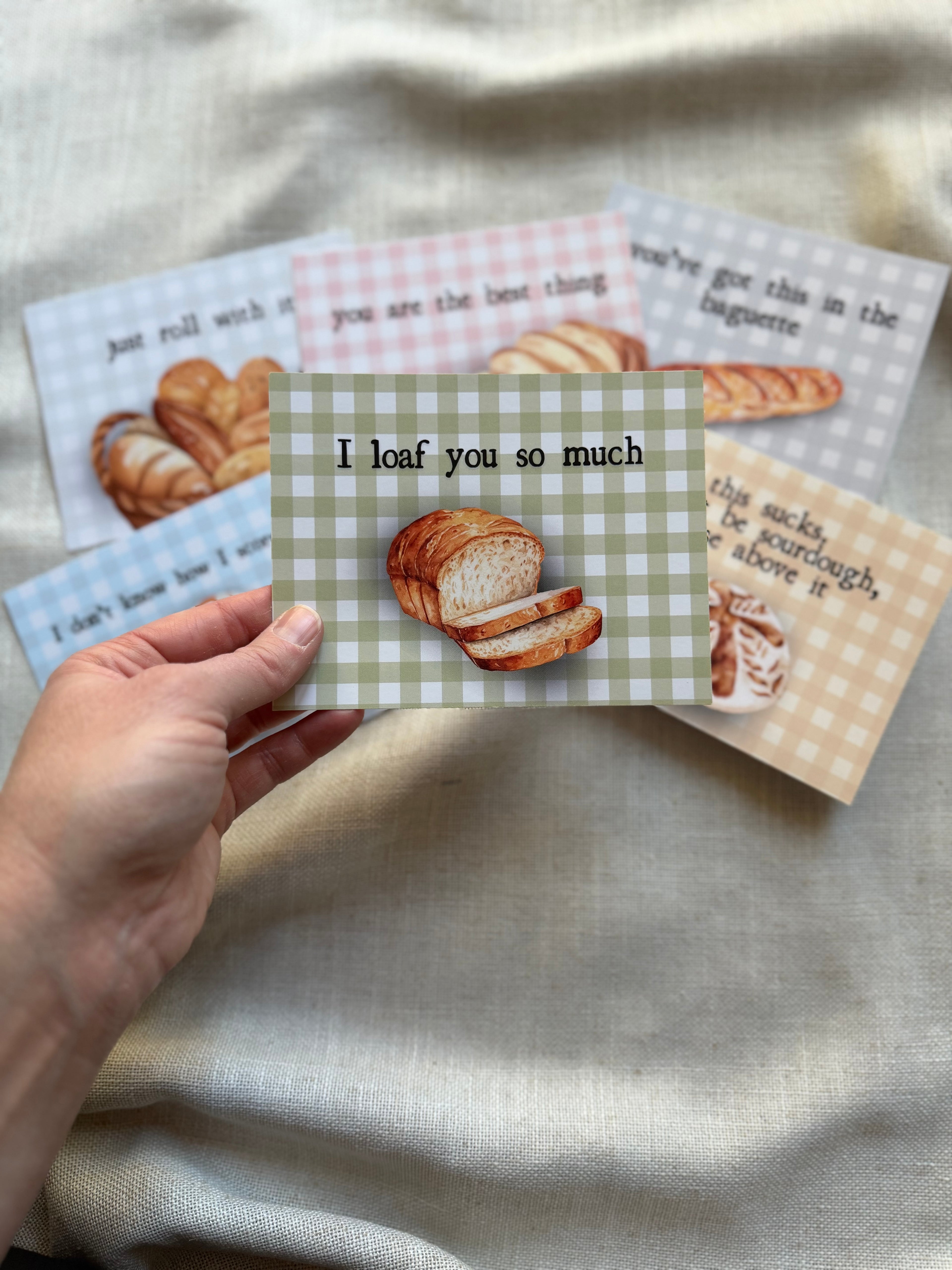 Breadwinner Notecard Set of 6