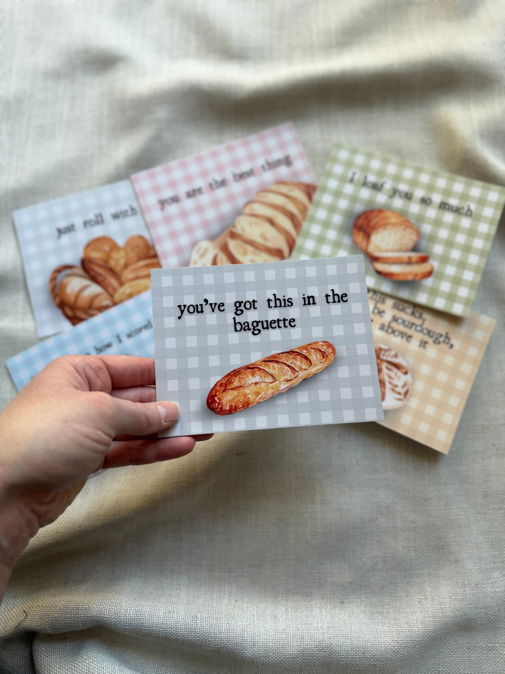 Breadwinner Notecard Set of 6