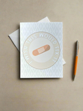 I Wish This Would Fix It (bandaid) Notecard with Envelope