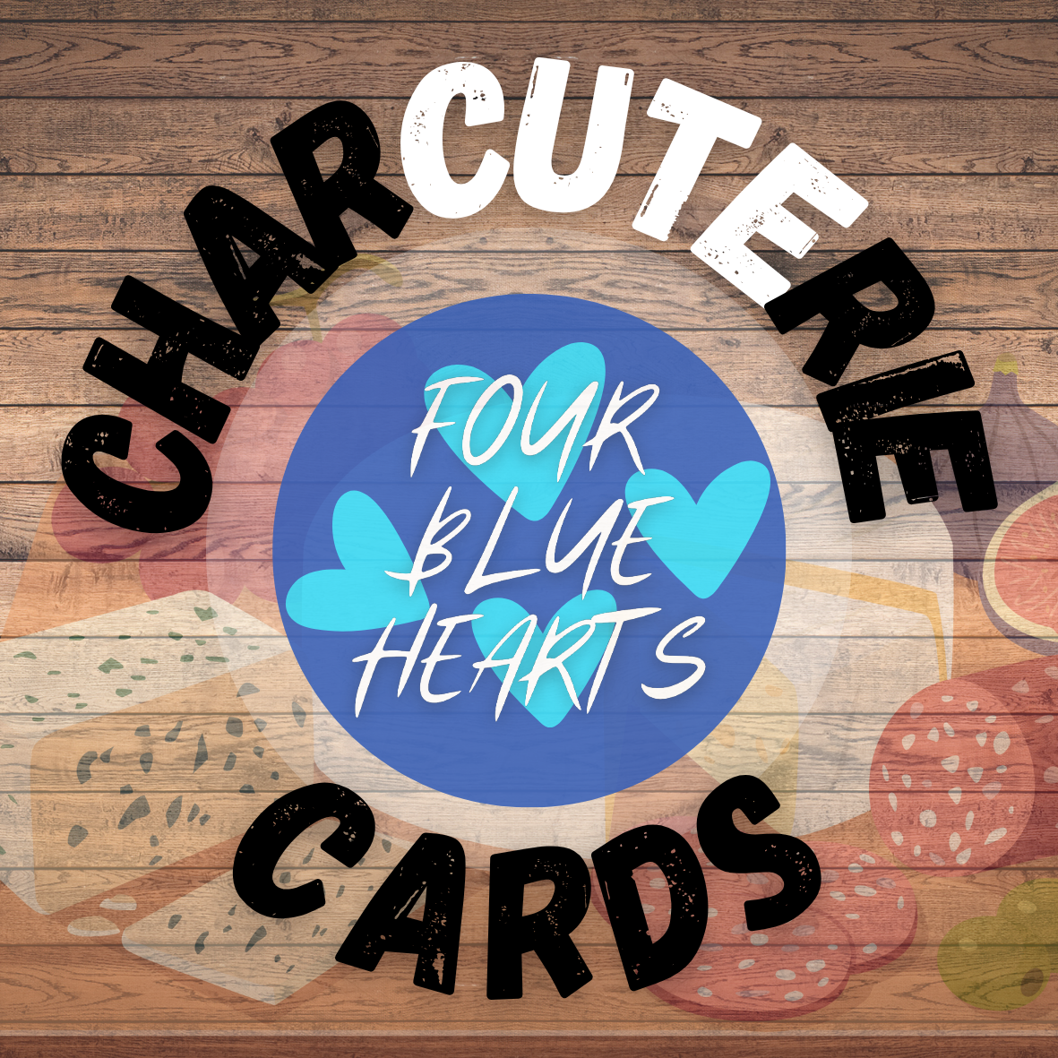 CharCUTErie Cards- Set of 10 with stands