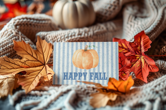 Hello Fall Individual Notecard