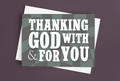 Thanking God With and For You Notecard (set of 5)