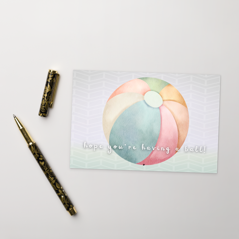 Summer Themed Notecards (Set of 3)